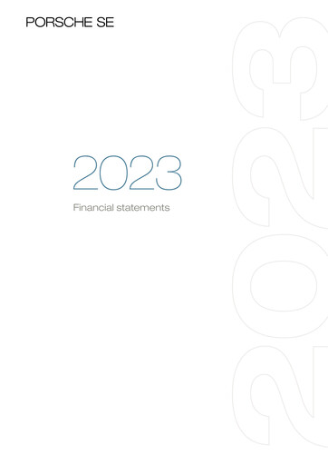 Thumbnail Porsche SE Financial Statement 2023