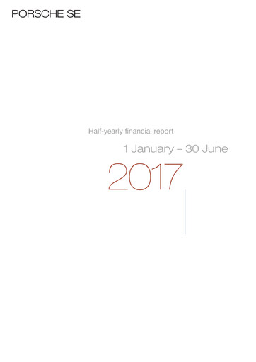 Thumbnail Porsche SE Half-year Report 2017-h1