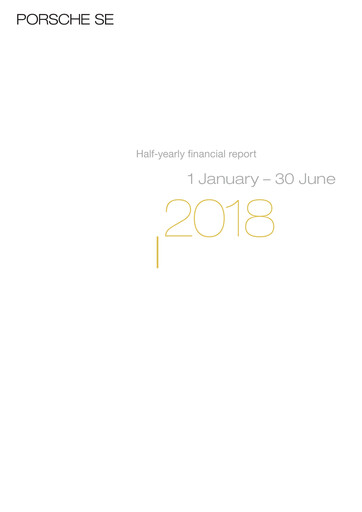 Thumbnail Porsche SE Half-year Report 2018-h1