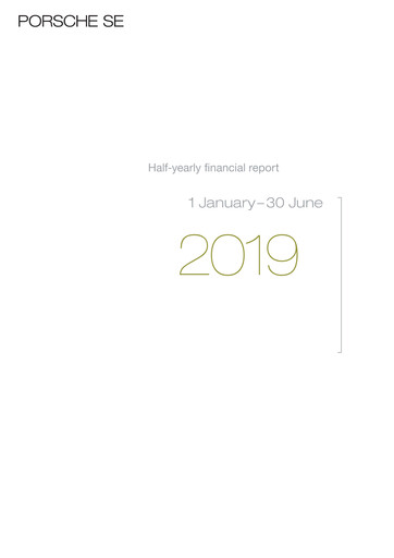 Thumbnail Porsche SE Half-year Report 2019-h1
