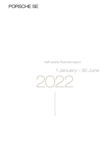 Thumbnail Porsche SE Half-year Report 2022-h1