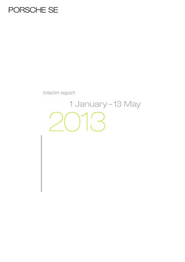 Thumbnail Porsche SE Quarterly Report 2013-q1