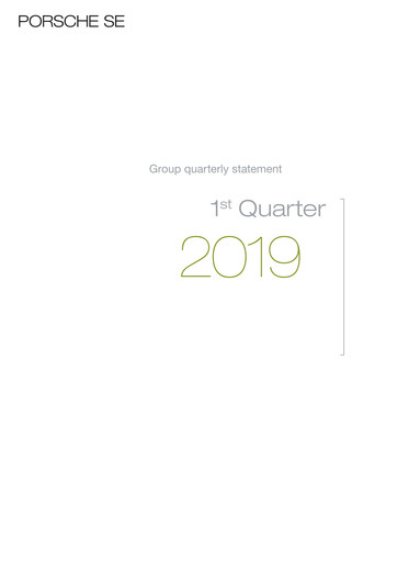 Thumbnail Porsche SE Quarterly Report 2019-q1