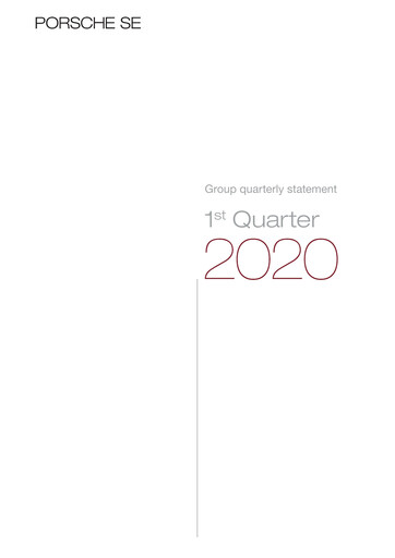 Thumbnail Porsche SE Quarterly Report 2020-q1