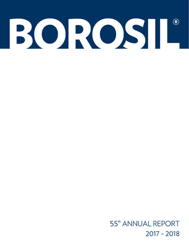 Thumbnail Borosil Annual Report 2017-2018
