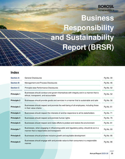 Thumbnail Borosil ESG Report 2025-2026
