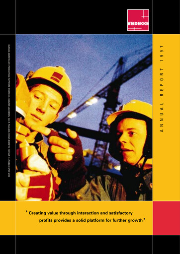 Thumbnail Veidekke Annual Report 1997