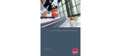 Thumbnail Veidekke Annual Report 2003