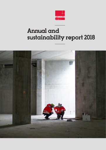 Thumbnail Veidekke Annual Report 2018