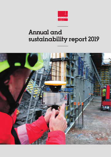 Thumbnail Veidekke Annual Report 2019