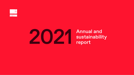 Thumbnail Veidekke Annual Report 2021