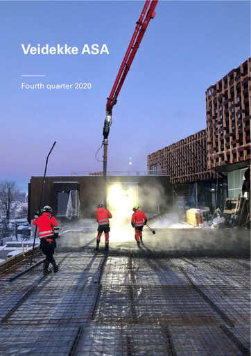 Thumbnail Veidekke Quarterly Report 2020-q4