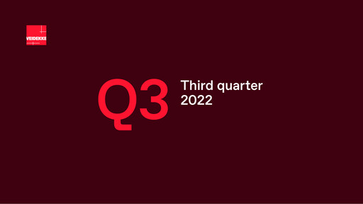 Thumbnail Veidekke Quarterly Report 2022-q3