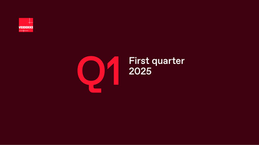 Thumbnail Veidekke Quarterly Report 2025-q1