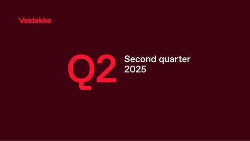Thumbnail Veidekke Quarterly Report 2025-q2