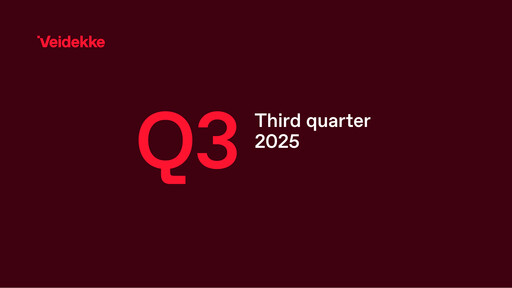 Thumbnail Veidekke Quarterly Report 2025-q3