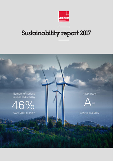 Thumbnail Veidekke Sustainability Report 2017