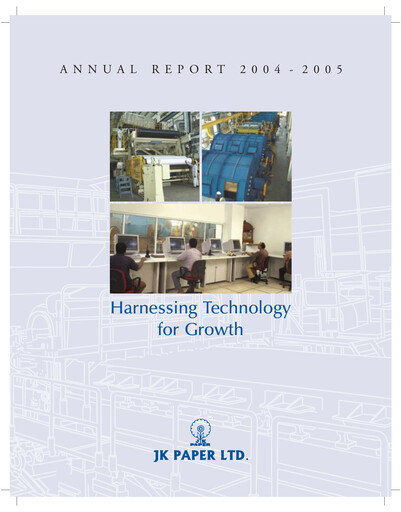 Thumbnail JK Paper Annual Report 2004-2005