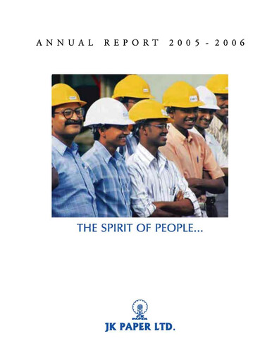 Thumbnail JK Paper Annual Report 2005-2006
