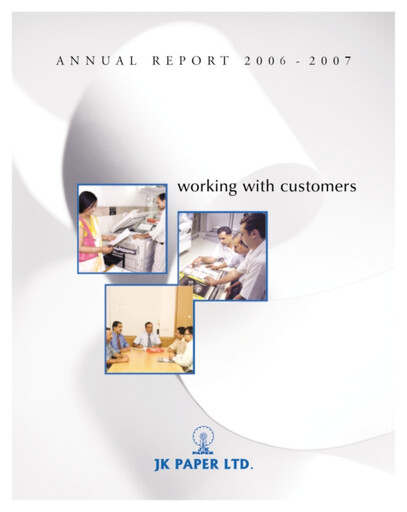 Thumbnail JK Paper Annual Report 2006-2007