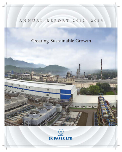 Thumbnail JK Paper Annual Report 2012-2013