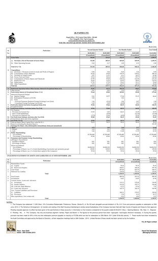 Thumbnail JK Paper Quarterly Report 2010-q2