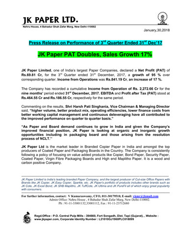 Thumbnail JK Paper Quarterly Report 2017-q3