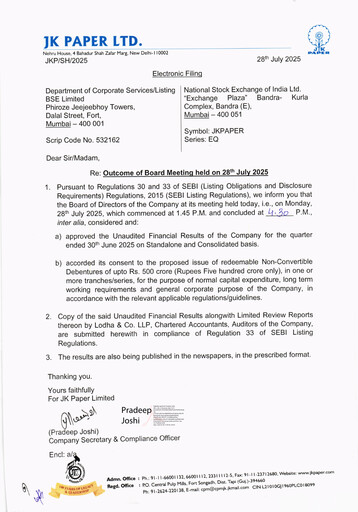 Thumbnail JK Paper Quarterly Report 2025-q1