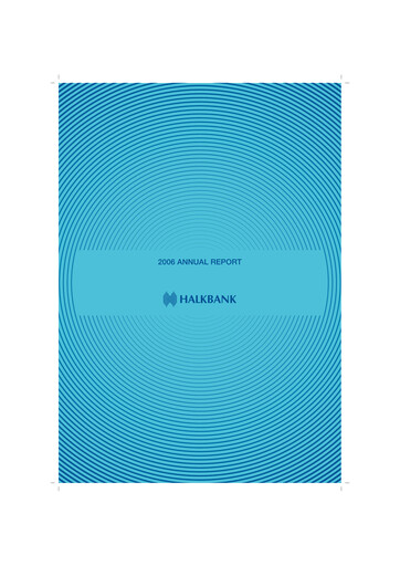 Thumbnail Halkbank Annual Report 2006