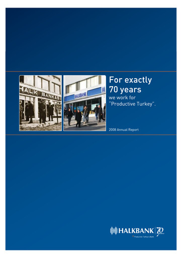 Thumbnail Halkbank Annual Report 2008