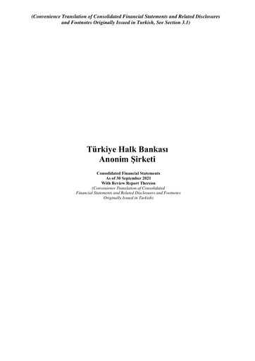 Thumbnail Halkbank Quarterly Report 2021-q3