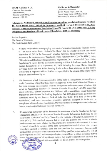 Thumbnail South Indian Bank
 Quarterly Report 2025-q2
