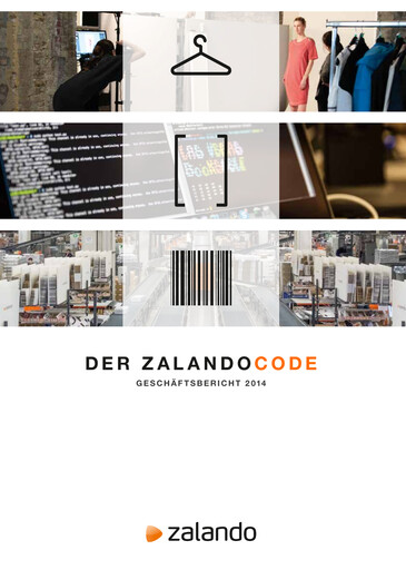 Miniature Zalando Rapport annuel 2014