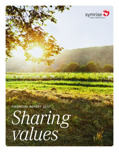 Thumbnail Symrise Financial Statement 2012