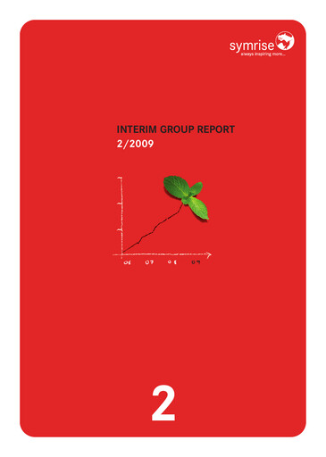 Thumbnail Symrise Half-year Report 2009-h1