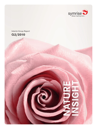 Thumbnail Symrise Half-year Report 2010-h1