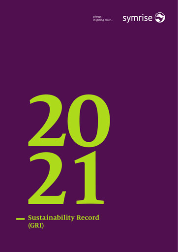 Thumbnail Symrise Sustainability Report 2021