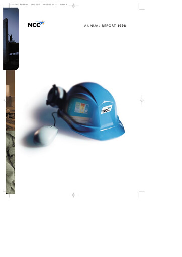 Thumbnail NCC Annual Report 1998