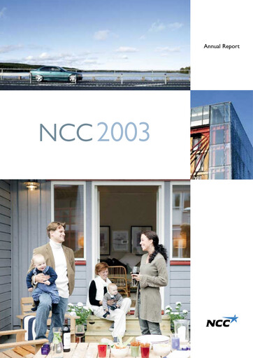 Thumbnail NCC Annual Report 2003