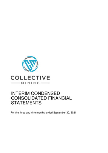 Thumbnail Collective Mining Financial Statement 2021-q3