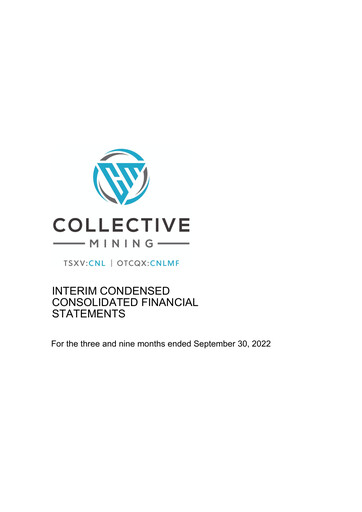 Thumbnail Collective Mining Financial Statement 2022-q3
