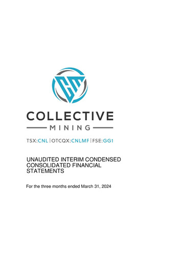 Thumbnail Collective Mining Financial Statement 2024-q1