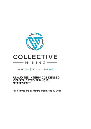 Thumbnail Collective Mining Financial Statement 2024-q2
