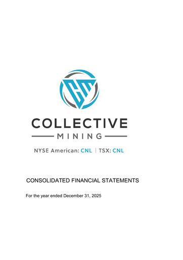 Thumbnail Collective Mining Financial Statement 2025