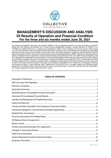Thumbnail Collective Mining Quarterly Report 2021-q2