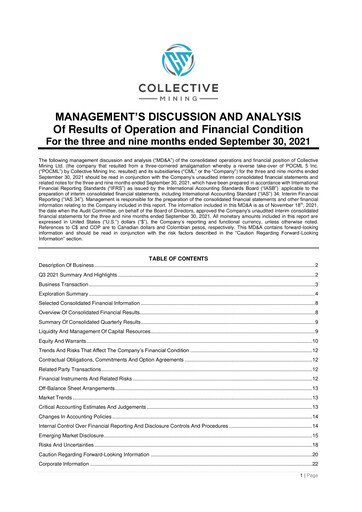 Thumbnail Collective Mining Quarterly Report 2021-q3