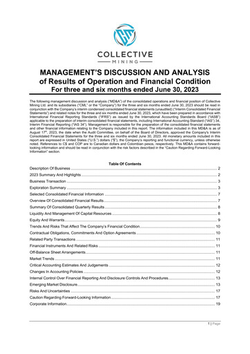 Thumbnail Collective Mining Quarterly Report 2023-q2
