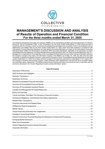 Thumbnail Collective Mining Quarterly Report 2025-q1