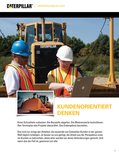 Thumbnail Caterpillar Annual Report 2010