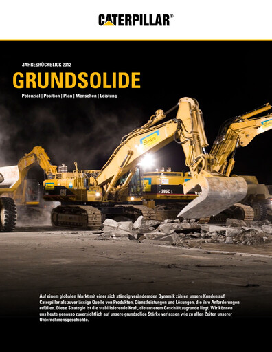 Thumbnail Caterpillar Annual Report 2012